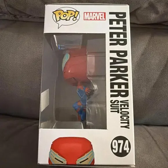 Funko Pop! Vinyl: Marvel - Peter Parker Velocity Suit - Entertainment Earth... - Picture 2 of 6
